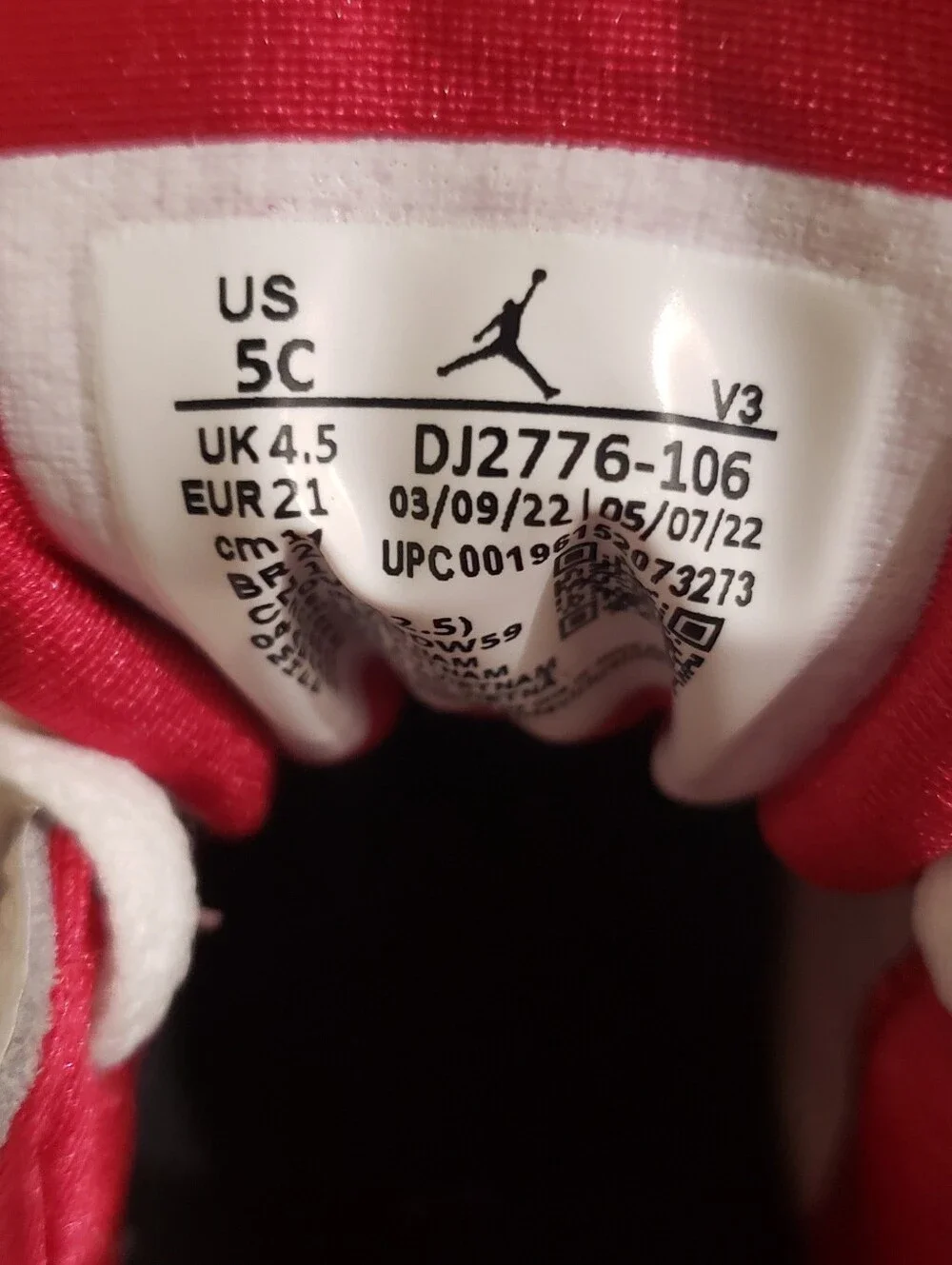 Kids Nike Air Jordan 7 Retro TD 